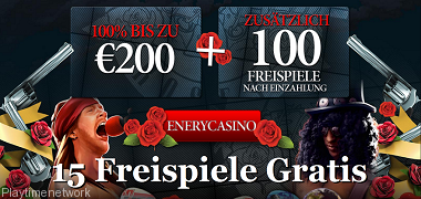 Energy Bonus 15 Freispiele Gratis Bonus