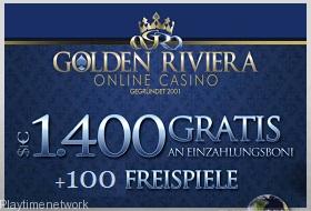 Willkommensangebot Golden Riviera 